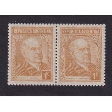 ARGENTINA 1935 GJ 773d + 773b ESTAMPILLAS NUEVAS MINT GOMA GOFRADA + FILIGRANA RAYA U$ 27,3